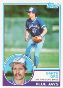 Garth Iorg 1983 Topps Baseball Card