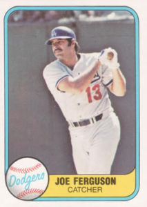 Joe Ferguson 1981 Fleer Baseball Card