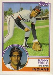 Manny Trillo 1983 Topps Traded Baseball Card