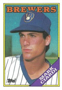Mark Ciardi 1988 Topps Baseball Card