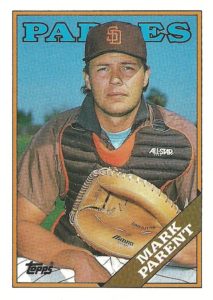 Mark Parent 1988 Topps Baseball Card