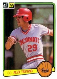 Alex Trevino 1983 Donruss Baseball Card