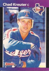 Chad Kreuter 1989 Donruss Baseball Card