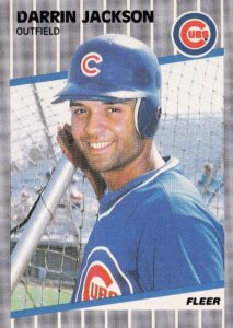 Darrin Jackson 1989 Fleer Baseball Card
