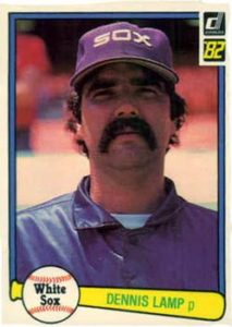 Dennis Lamp 1982 Donruss Baseball Card