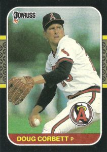 Doug Corbett 1987 Donruss Baseball Card