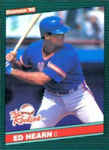 Ed Hearn 1986 Donruss Baseball Card