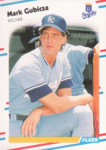 Mark Gubicza 1988 Fleer baseball card