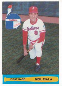 Neil Fiala 1982 minor league baseball card