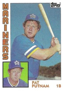 Pat Putnam 1984 Topps Baseball Card