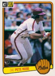Pete Rose 1983 Donruss Baseball Card