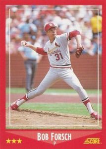 Bob Forsch 1988 Score baseball card