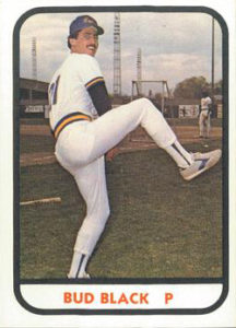 Bud Black 1981 minor league baseball card