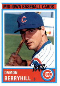 Damon Berryhill 1987 minor league baseball card