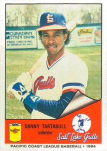 Danny Tartabull 1984 minor league baseball card