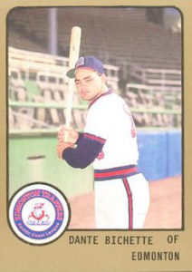 Dante Bichette 1988 minor league baseball card