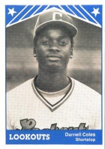 Darnell Coles 1983 minor league baseball card