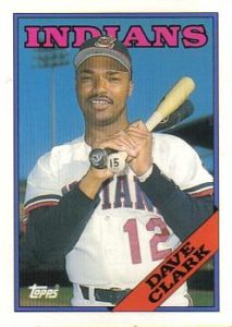 Dave Clark 1988 Topps Baseball Card