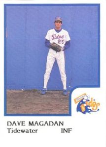 Dave Magadan 1986 minor league baseball card