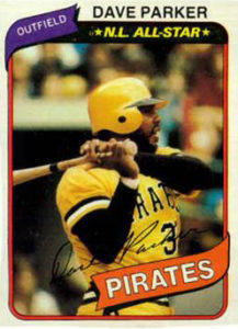 Dave Parker 1980 Topps Baseball Card