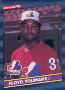 Floyd Youmans 1986 Donruss Baseball Card