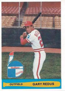 Gary Redus 1982 minor league baseball card