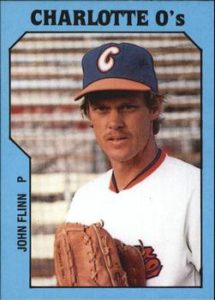 John FLinn 1985 Minor League Baseball Card