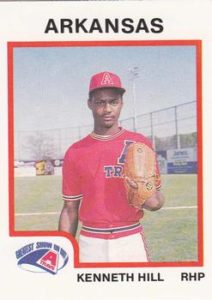 Ken Hill 1987 minor league baseball card