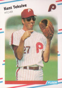 Kent Tekulve 1988 Fleer Baseball Card