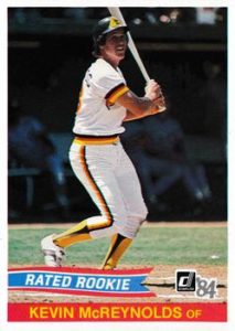Kevin McReynolds 1984 Donruss Baseball Card