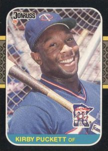Kirby Puckett 1987 Donruss baseball card