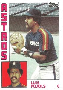 Luis Pujols 1984 Topps Baseball Card