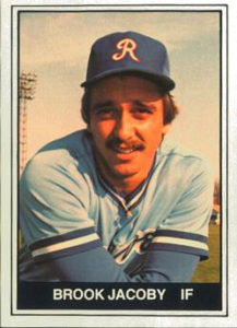 Brook Jacoby 1982 minor league baseball card