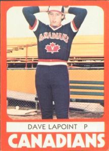 Dave LaPoint 1980 minor league baseball card