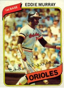 Eddie Murray 1980 Topps Baseball Card