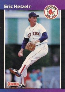 Eric Hetzel 1989 Donruss Baseball Card
