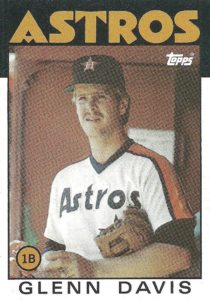 Glenn Davis 1986 Topps Baseball Card