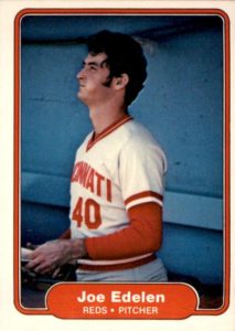 Joe Edelen 1982 Fleer baseball card