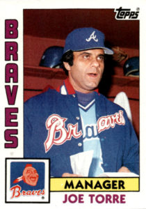 Joe Torre 1984 baseball card