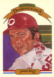 Johnny Bench 1983 Diamond Kings Baseball Card