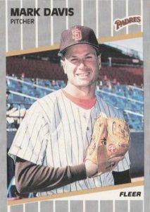 Mark Davis 1989 Fleer Baseball Card