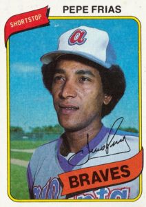 Pepe Frias 1980 Topps Baseball Card