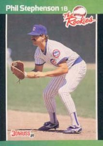 Phil Stephenson 1989 Donruss Baseball Card