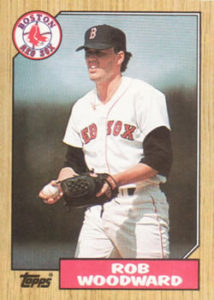 Rob Woodward 1987 Topps Baseball Card