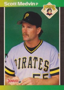 Scott Medvin 1989 Donruss Baseball Card