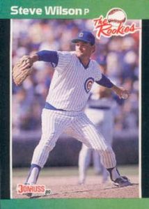 Steve Wilson 1989 Donruss Baseball Card
