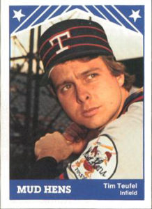 Tim Teufel 1983 minor league baseball card