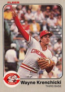 Wayne Krenchicki 1983 Fleer Baseball Card