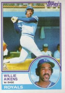 Willie Aikens 1983 Topps Baseball Card