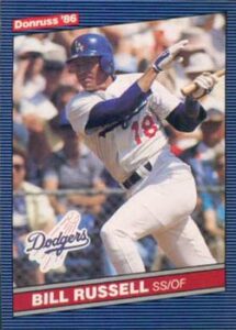 Bill Russell 1986 Donruss Baseball Card